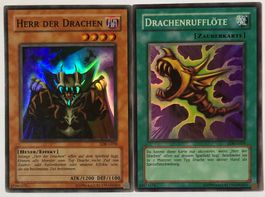 YuGiOh SDK-G038 Herr der Drachen + Drachenrufflöte