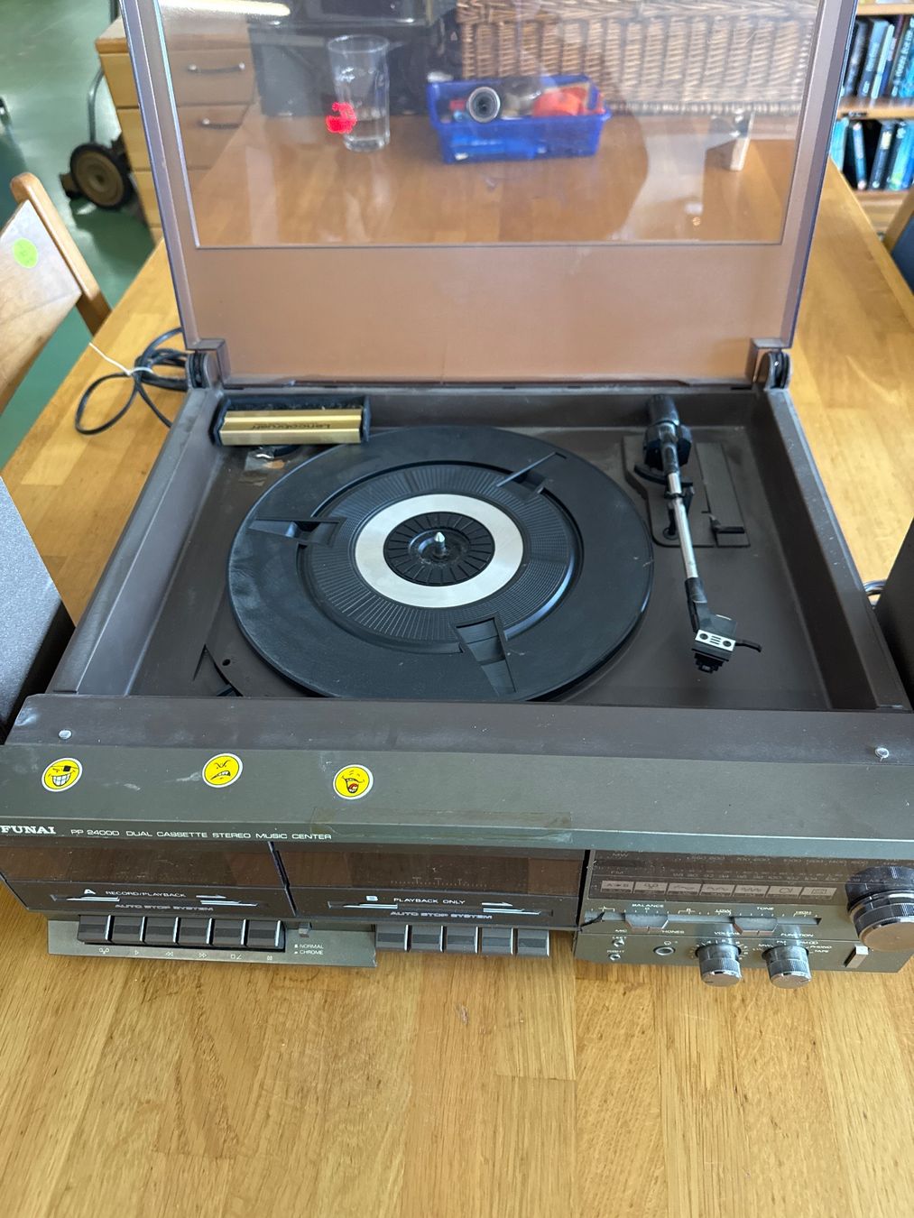 Funai Lettore multimediale & Streamer: Fundai PP2400D Dual Cassette – Usato da Pratteln venduto da Cartonsducoeur_bl 1