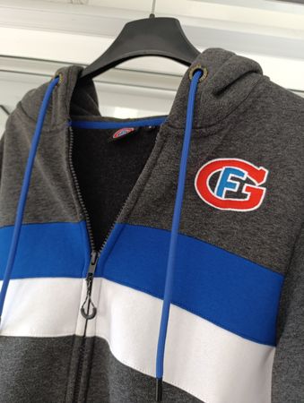 HC Fribourg Gotteron , Sweet à capuche zippé, taille S