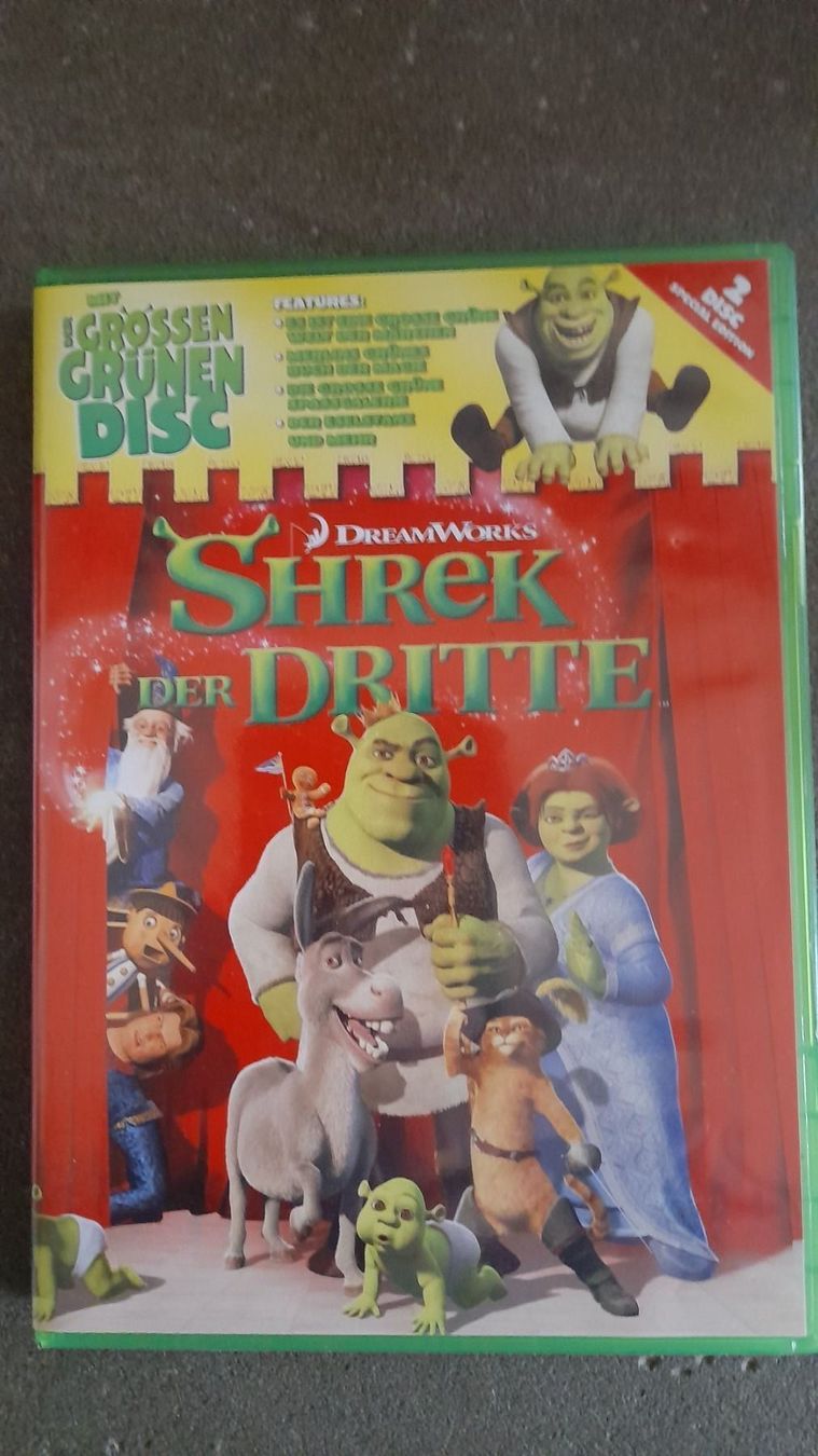 Tutti i DVDs: SHREK DER DRITTE  DVD – Usato da Wetzikon ZH venduto da Ramones01