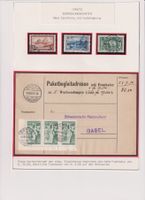 Hohe Fr. 35,50 Frankatur auf Paketbegleitadresse ! Top !!