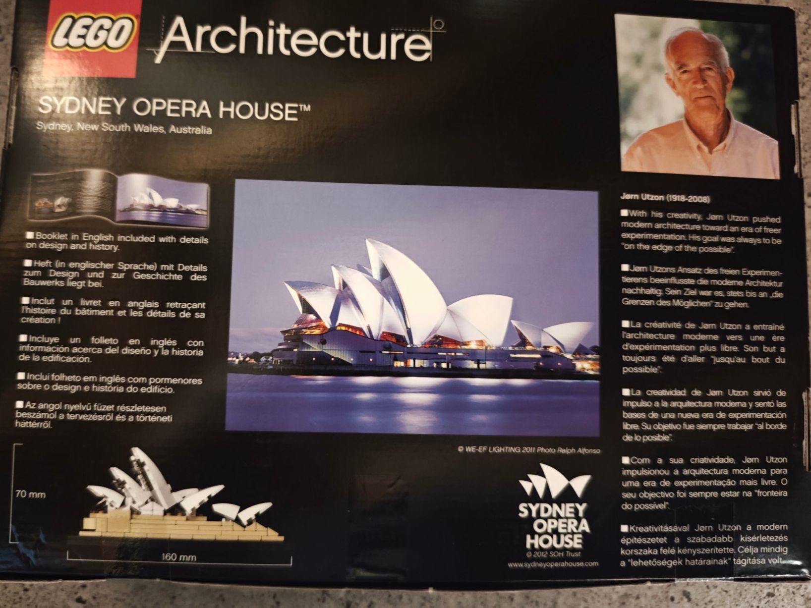 Lego Baukästen: Lego Architecture Set 21012, Sidney Opera House – Gebraucht aus Pfaffhausen von seppentony 1