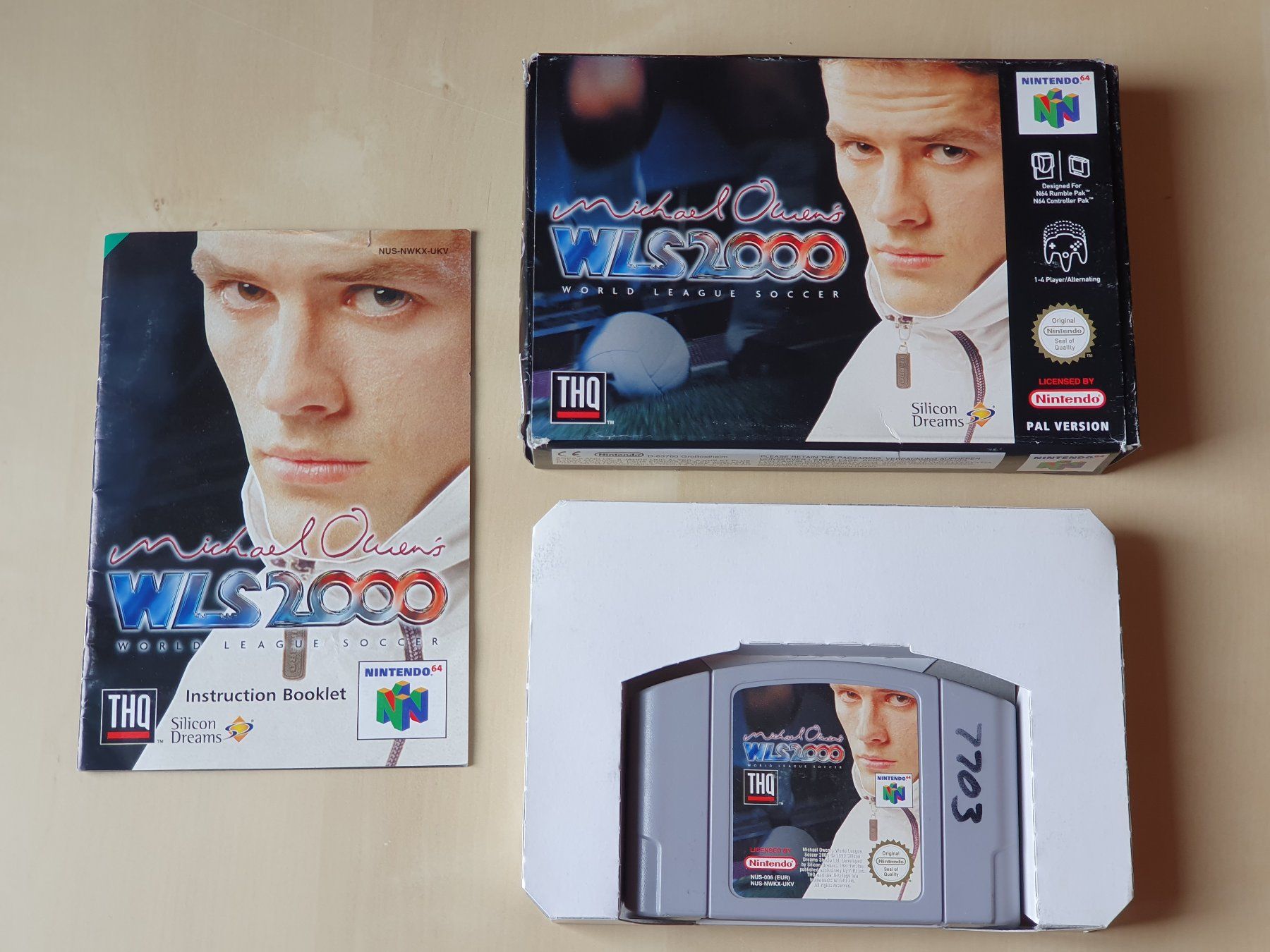 Nintendo Giochi: Michael Owens WLS 2000 World League Soccer – Usato da Stansstad venduto da collectorsshop 6