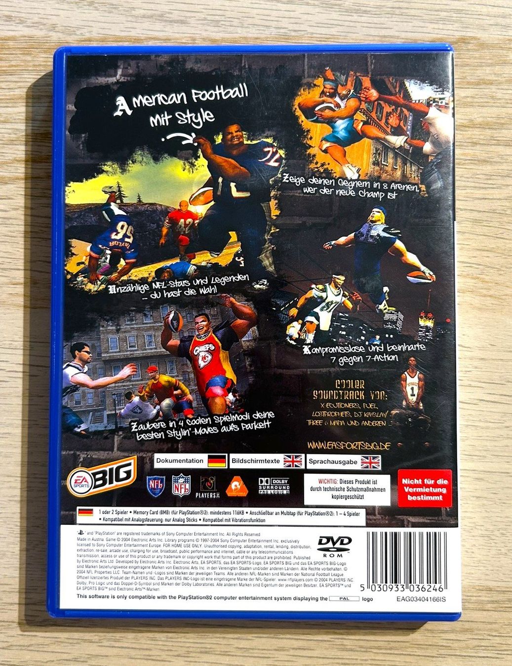 Sony Giochi: NFL Street PS2 – Usato da St. Gallen venduto da Alpine.Arcade 1