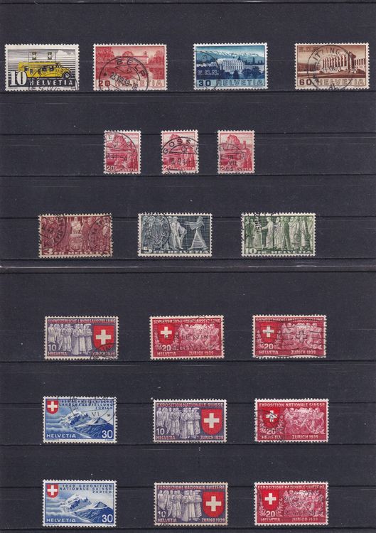 Schweiz Lot 1937 1939 Völkerbund Landesaustellung Kaufen auf Ricardo