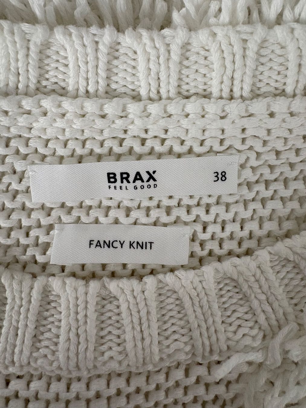 Brax Maglioni & Felpe: neuer Brax fancy Pullover weiss Gr. 38 Strickpullover – Nuovo (secondo la descrizione) da Regensdorf venduto da secondchancefashion 5