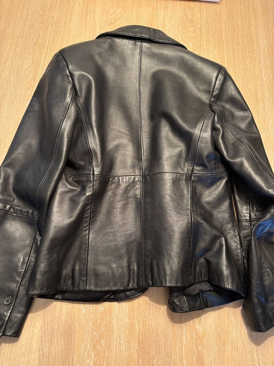 Giacche: Lederjacke schwarz. – Usato da Brüttisellen venduto da Perrier1961 2