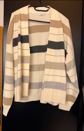 Brunello Cucinelli Cardigan gestreift