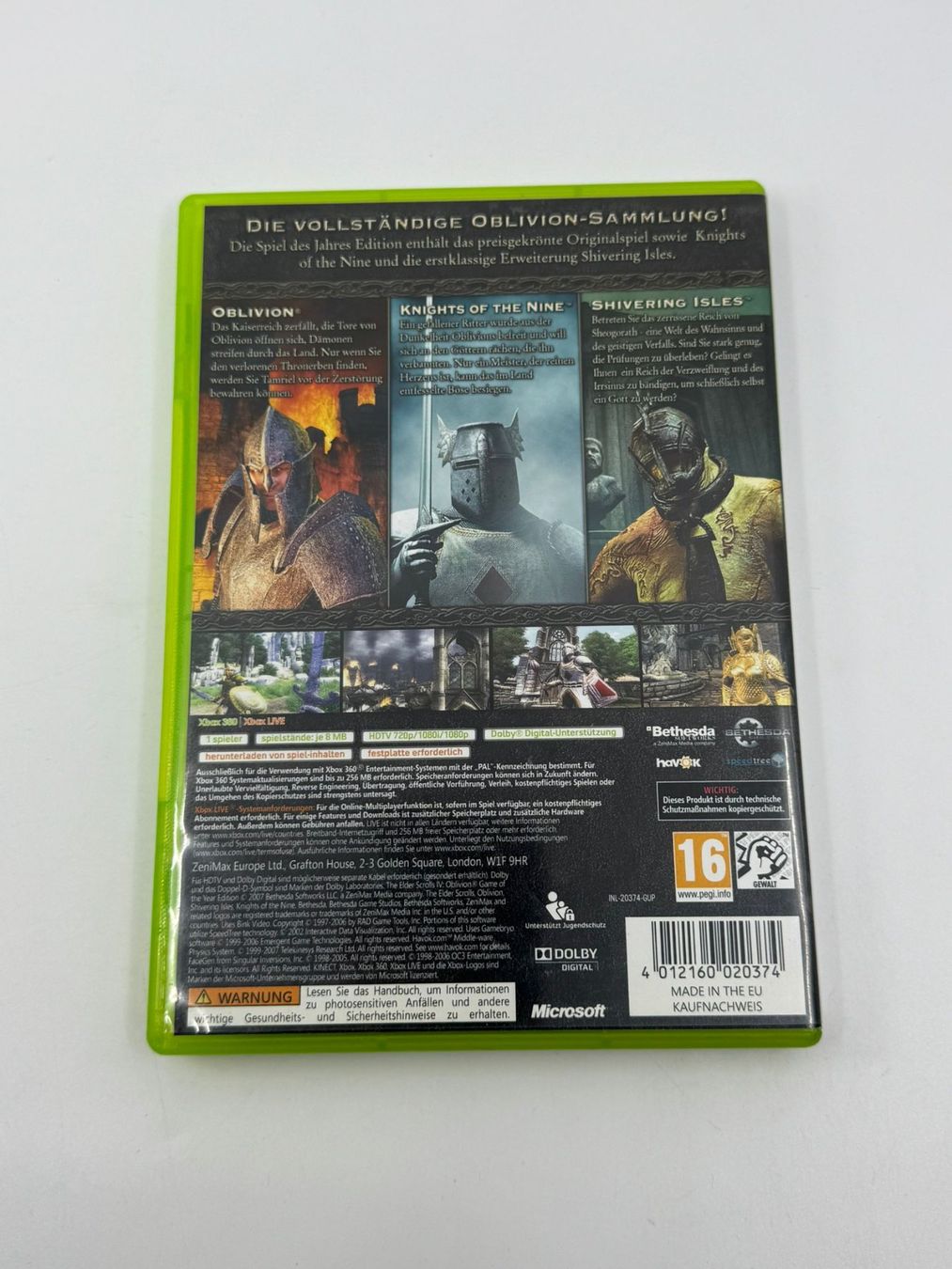 Giochi: The Elder Scrolls IV Oblivion (XBOX 360) – Usato da Herisau venduto da Seyashop1 2