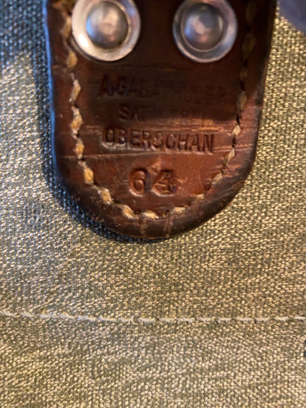 Schweizer Armee Rucksäcke: MILITÄR RUCKSACK  1964  CH ARMEE – Gebraucht aus Chur von silbermon 5
