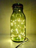 Bülacher Glas Einmachglas mit Lichterkette