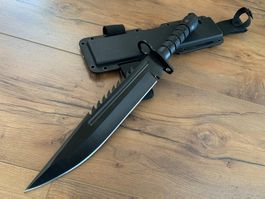 Tactical Messer Appuntato 43cm BLACK NEU