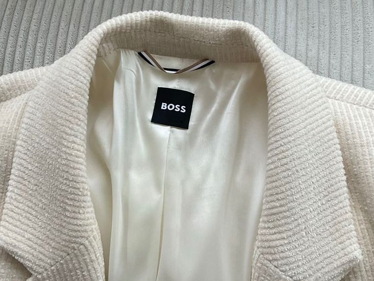 Hugo Boss Giacche: Boss Damen Blazer, Offwhite, Gr. 42 – Nuovo (secondo la descrizione) da Buchs ZH venduto da Automatic007 4