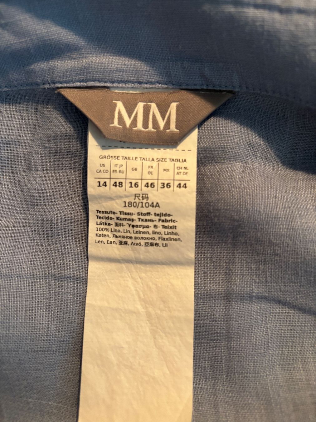 Max Mara Blusen: MM BY MAXMARA Leinenbluse – Gebraucht aus Zürich von STYLEHAUS 6