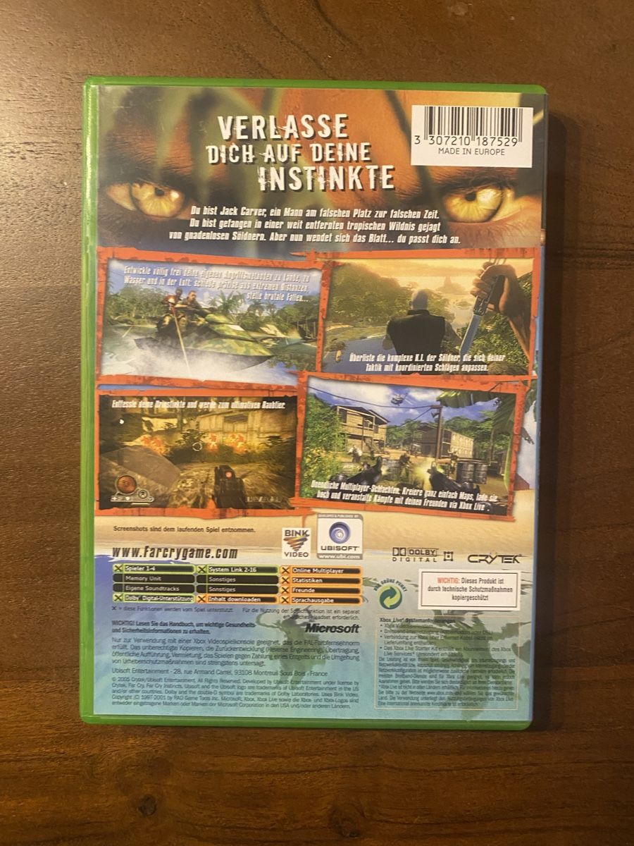 Microsoft Giochi: Farcry Instincts für Xbox – Usato da Thunstetten venduto da Virus_33 2
