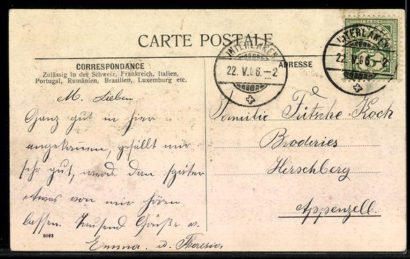 Cartoline postali: AK Interlaken, Kursaal – Usato da Berlin venduto da bartko-reher 1