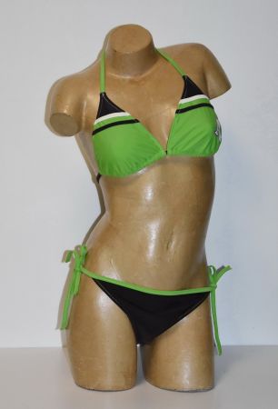 Arena Damen Bikini Badekleid Badeanzug/grün, braun/Gr.38