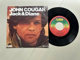 JOHN COUGAR MELLENCAMP tolle Single Jack & Diane Kult 80's