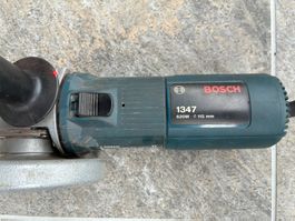 Bosch Winkelschleifer 1347, 620 Watt, blau