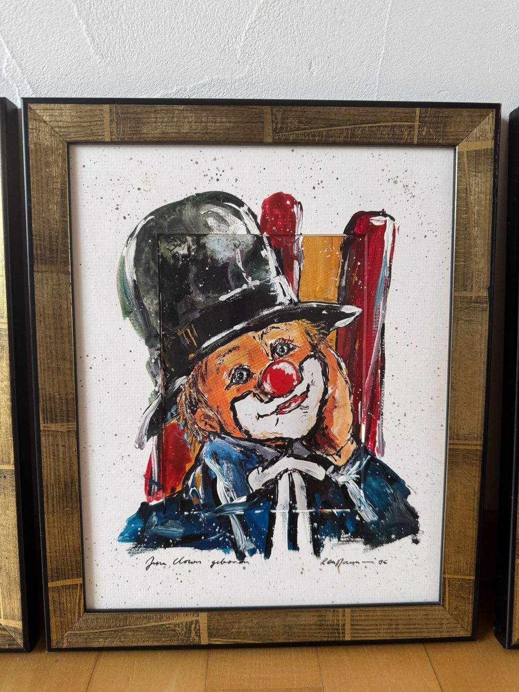 Foto & Immagini: 3er Set Clown-Bilder – Usato da Urdorf venduto da roses202 2
