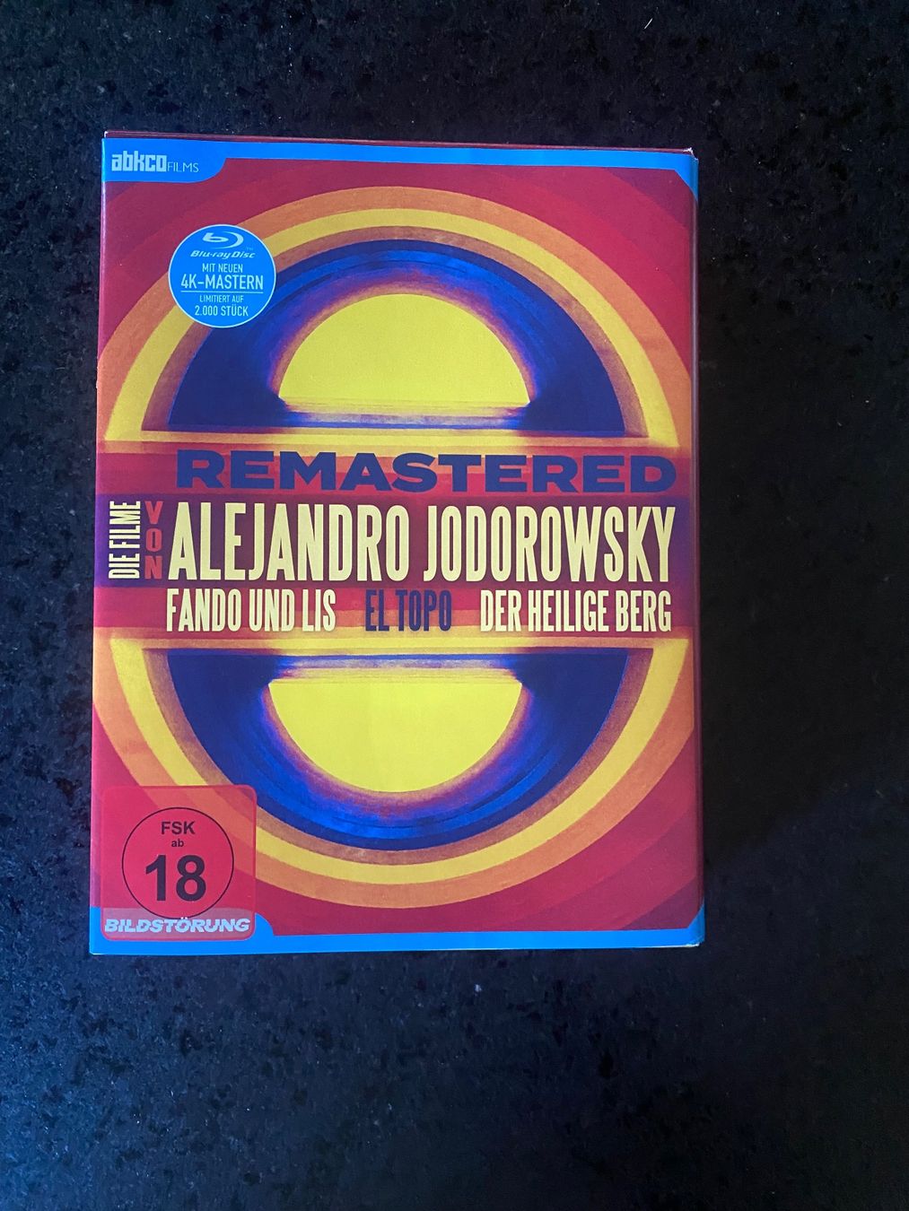 Tous les DVDs: Jodorowsky Re-Mastered Blu-ray – D'occasion à Schmitten FR par Fi_Ra