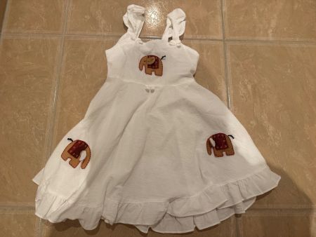 NWT süssestes Elefantenkleid, 6j 116