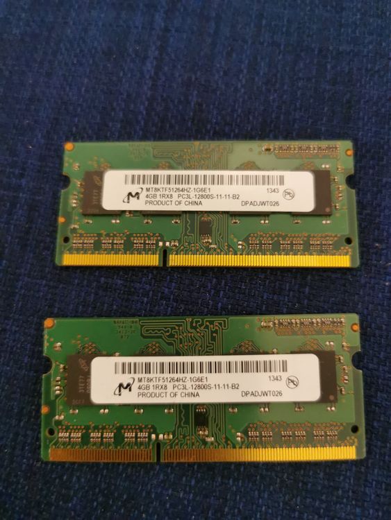 Barrette RAM MSI L1350D 4GB DDR3 – Mémoire Pour Ordinateur Portable MSI – Occasion