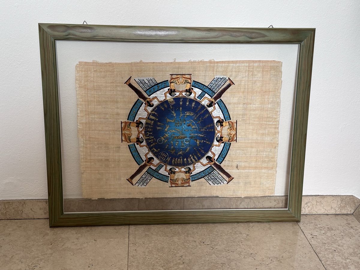 Gemälde: Quadri a tema egizio in papiro originale – Gebraucht aus Lugano von bat_wsc8 2