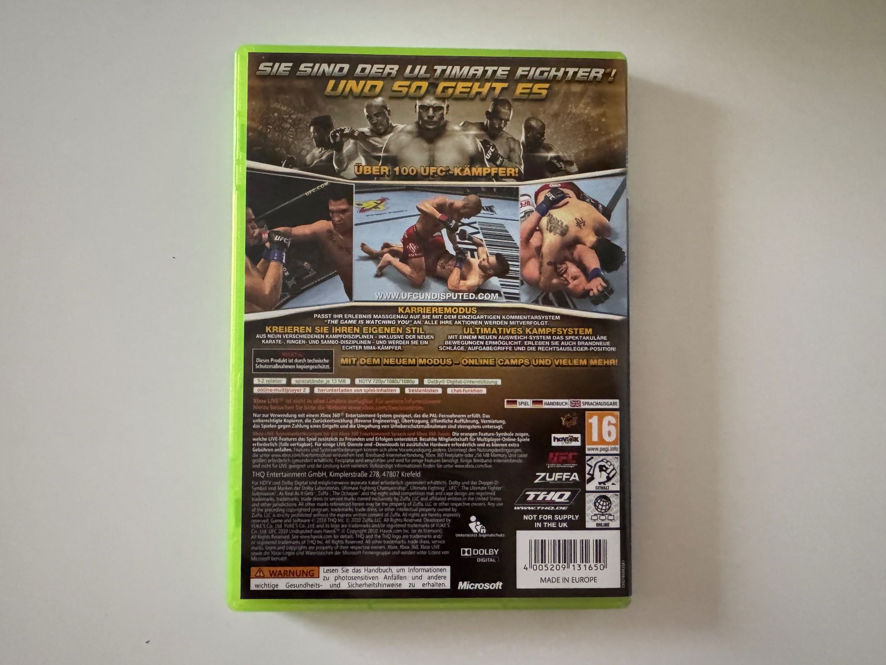 Microsoft Spiele: UFC Undisputed 2010, Xbox 360 – Neu (gemäss Beschreibung) aus Couvet von Aura_aura 2