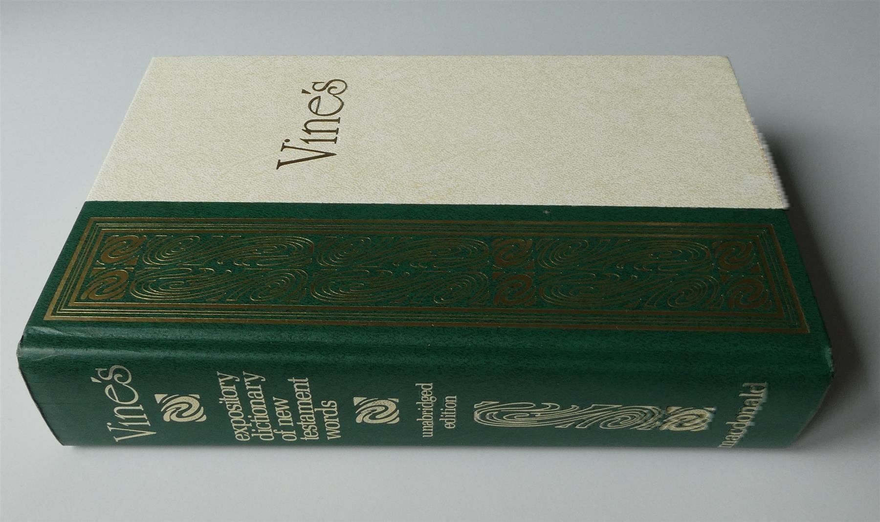 Libri: Vine Dictionary Wörterbuch Neues Testament – Usato da Frauenfeld venduto da Astra13 2