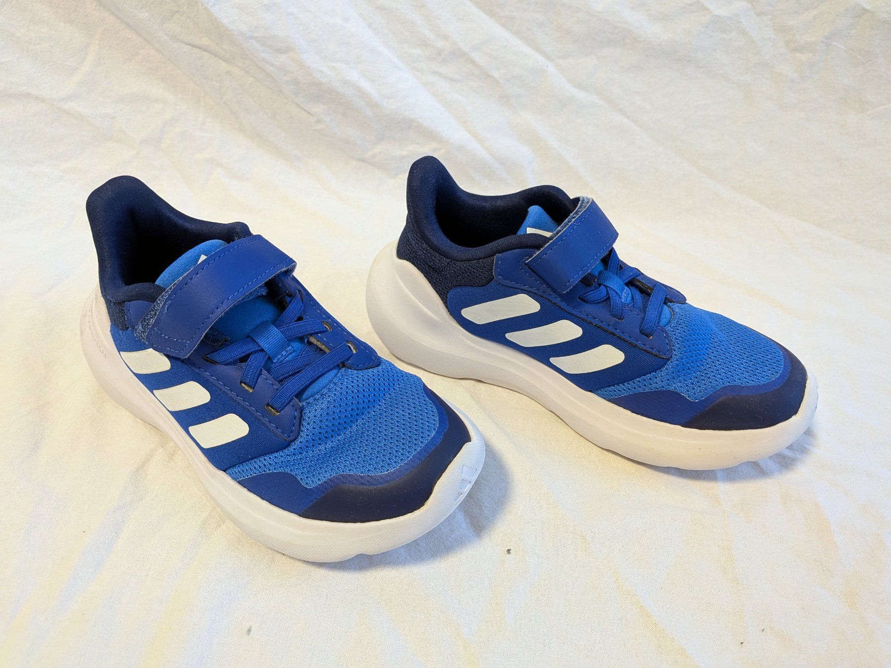 Adidas Scarpe da uomo: Adidas Performance TENSAUR Run 3.0 white/darkblue Gr 32 – Usato da Winterthur venduto da in4matiker 1