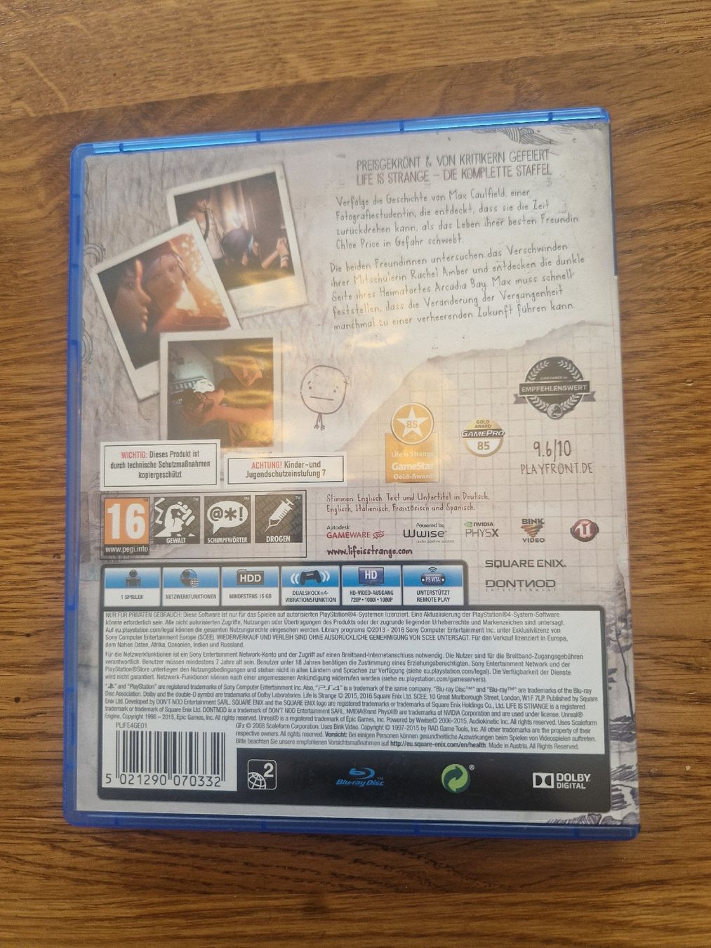 Sony Spiele: Life is Strange – Gebraucht aus Gunzwil von Jxsxf98 1