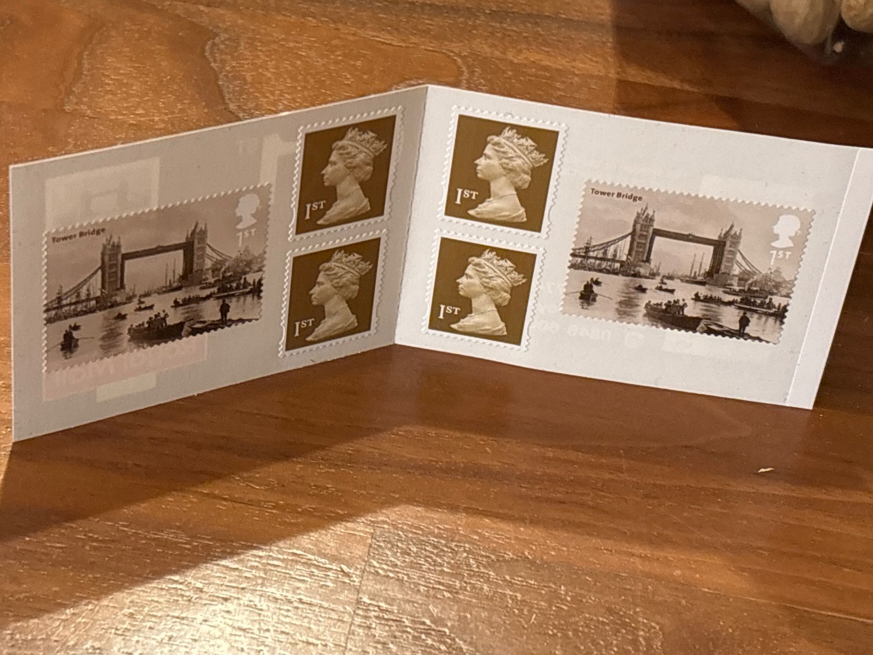 Tutti i francobolli: 6 seltene Tower Bridge Royal Mail Briefmarken – Nuovo e nell'imballaggio originale da Zürich venduto da engebrunau 1