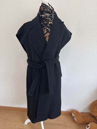 Zara Damen Weste schwarz ärmellos guter Zustand