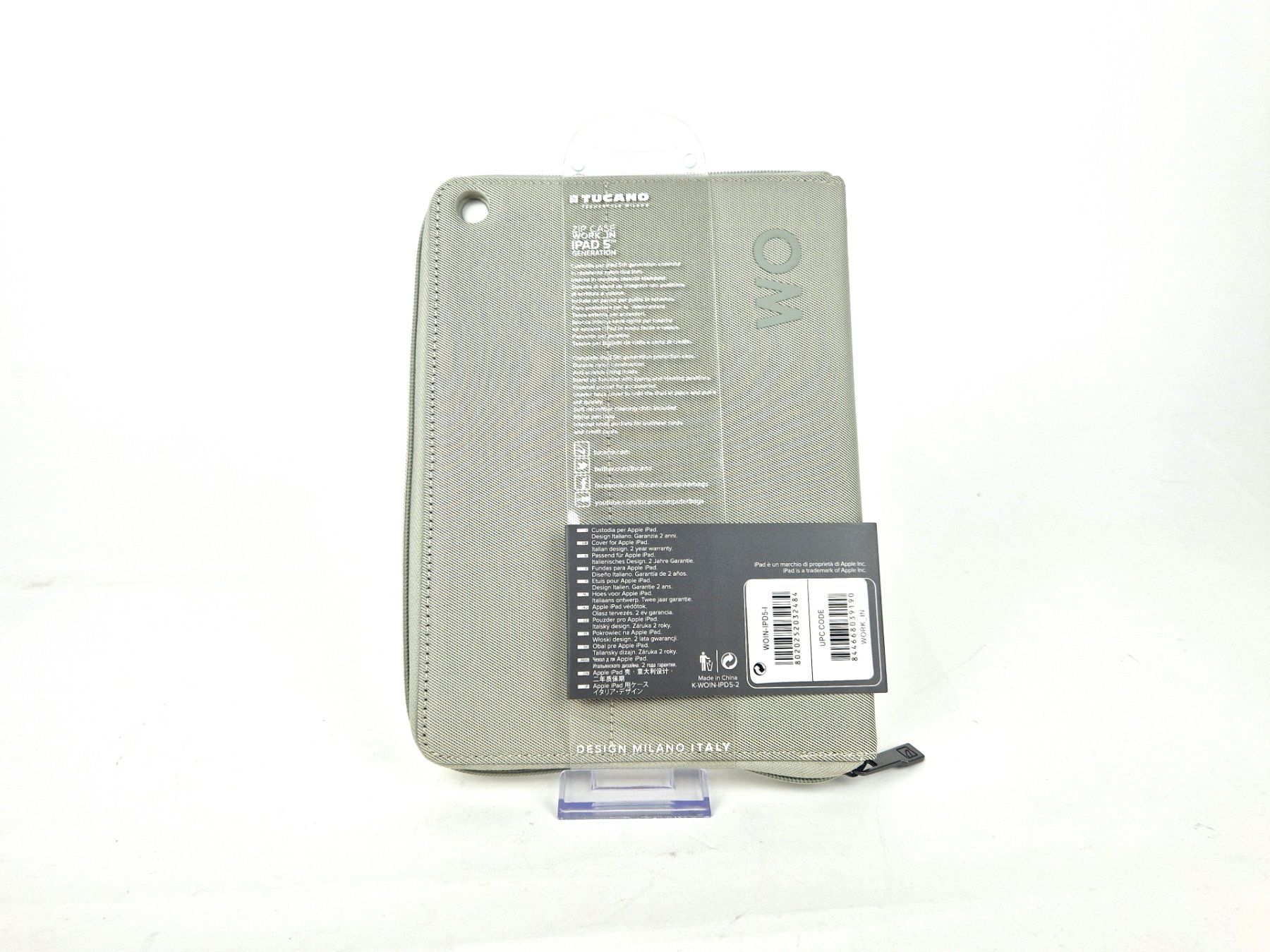 Tucano Covers & Borse: Tucano Work_In Zip case for 5th Gen Ipad, Beige – Nuovo (secondo la descrizione) da Basel venduto da Restwert_Basel 2