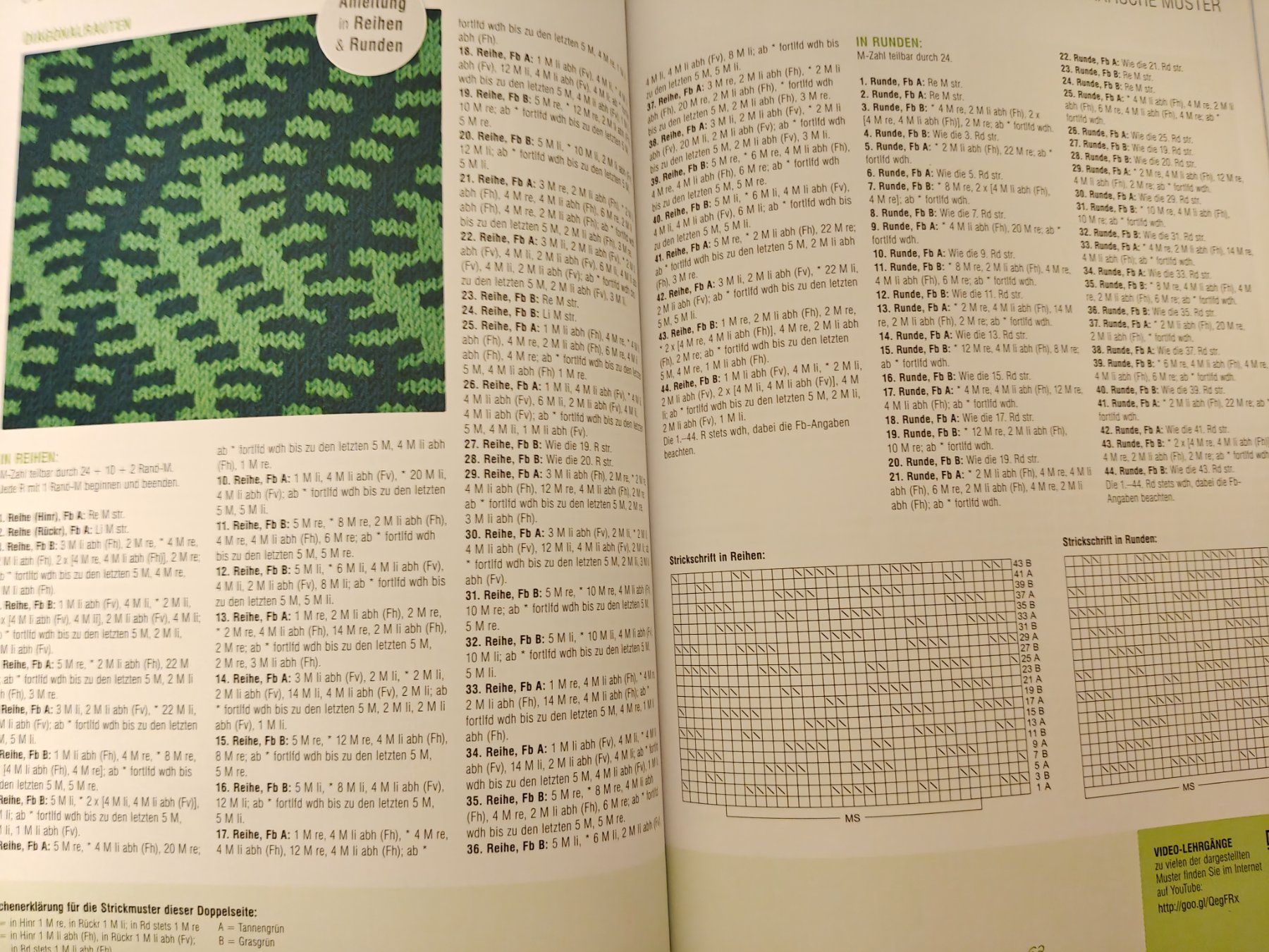 Libri: Das große Buch der Strickmuster / CV 2019 Zöpfe, Jaquards .. – Usato da Muttenz venduto da Negnuja 6