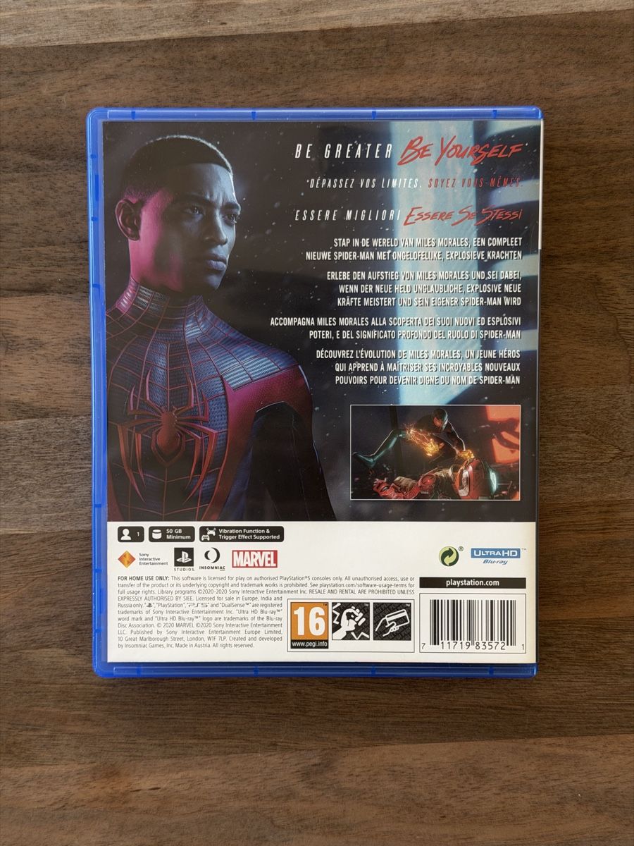 Sony Giochi: PS5 Marvel’s Spider-Man Miles Morales Disc – Usato da Feldbrunnen venduto da Scottie7EQ 1