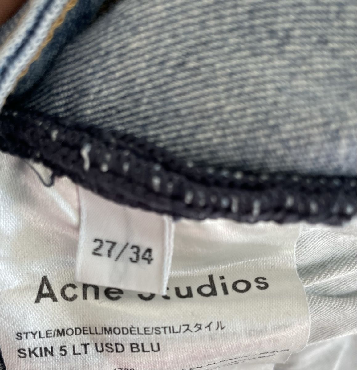 Acne Studios Jeans: Acne Studios Jeans Skin  27/34 – Usato da Richterswil venduto da Prangins9 3