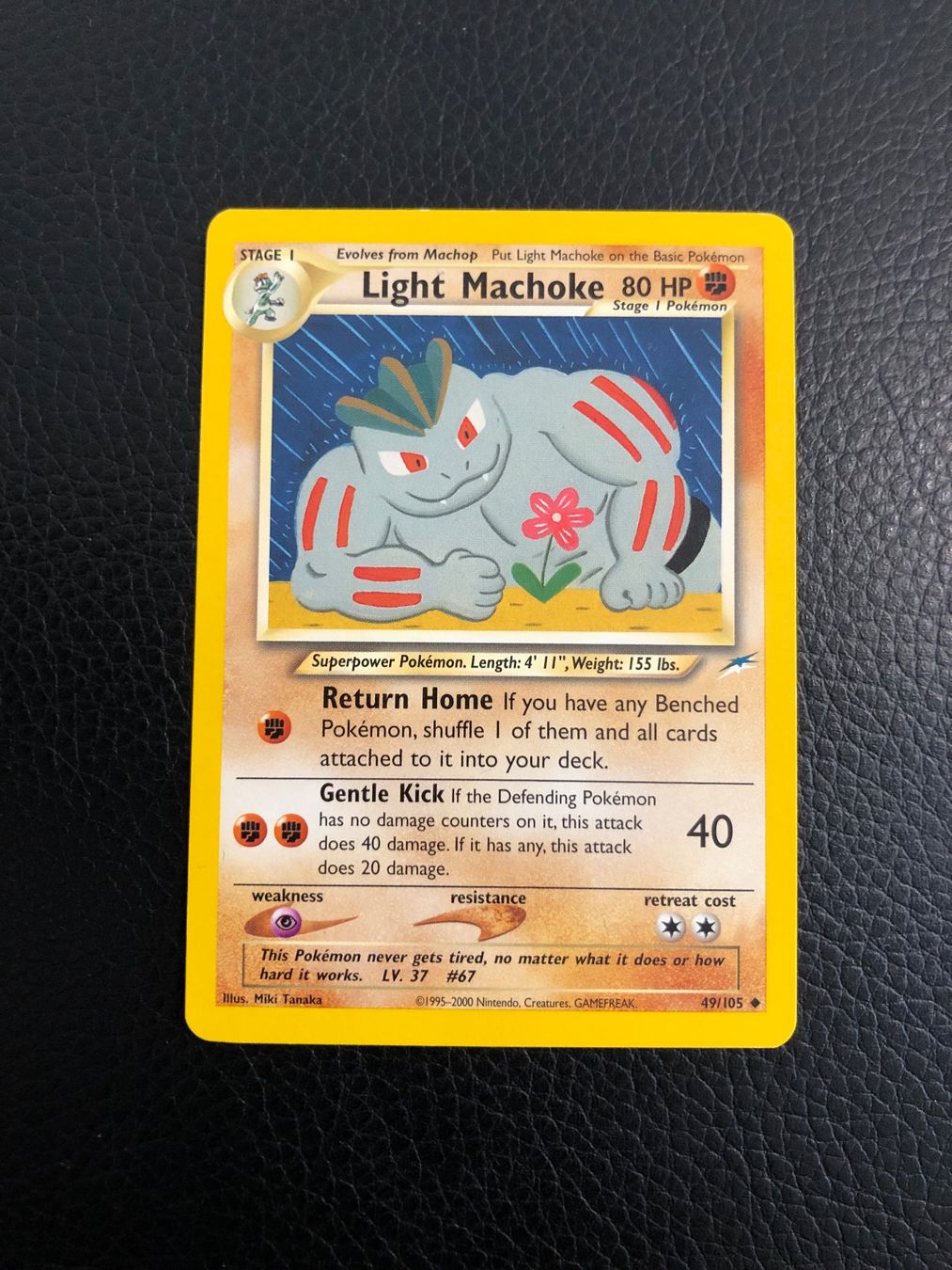 Pokémon Carte collezionabili: Neo Destiny - Light Machoke 49/105 Ab 1 – Usato da Paradiso venduto da Pkmn10