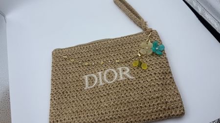 Dior 2026Straw Pouch/Cosmetic Bag 235*165mm