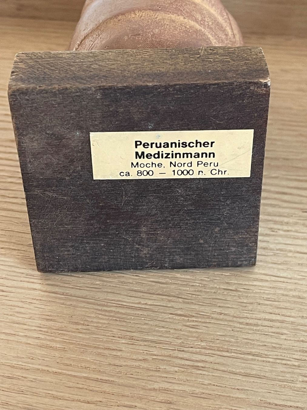 Statuette: Peru Medizinmann aus Ton Hoechst – Usato da Nussbaumen AG venduto da normajeanbaker 3