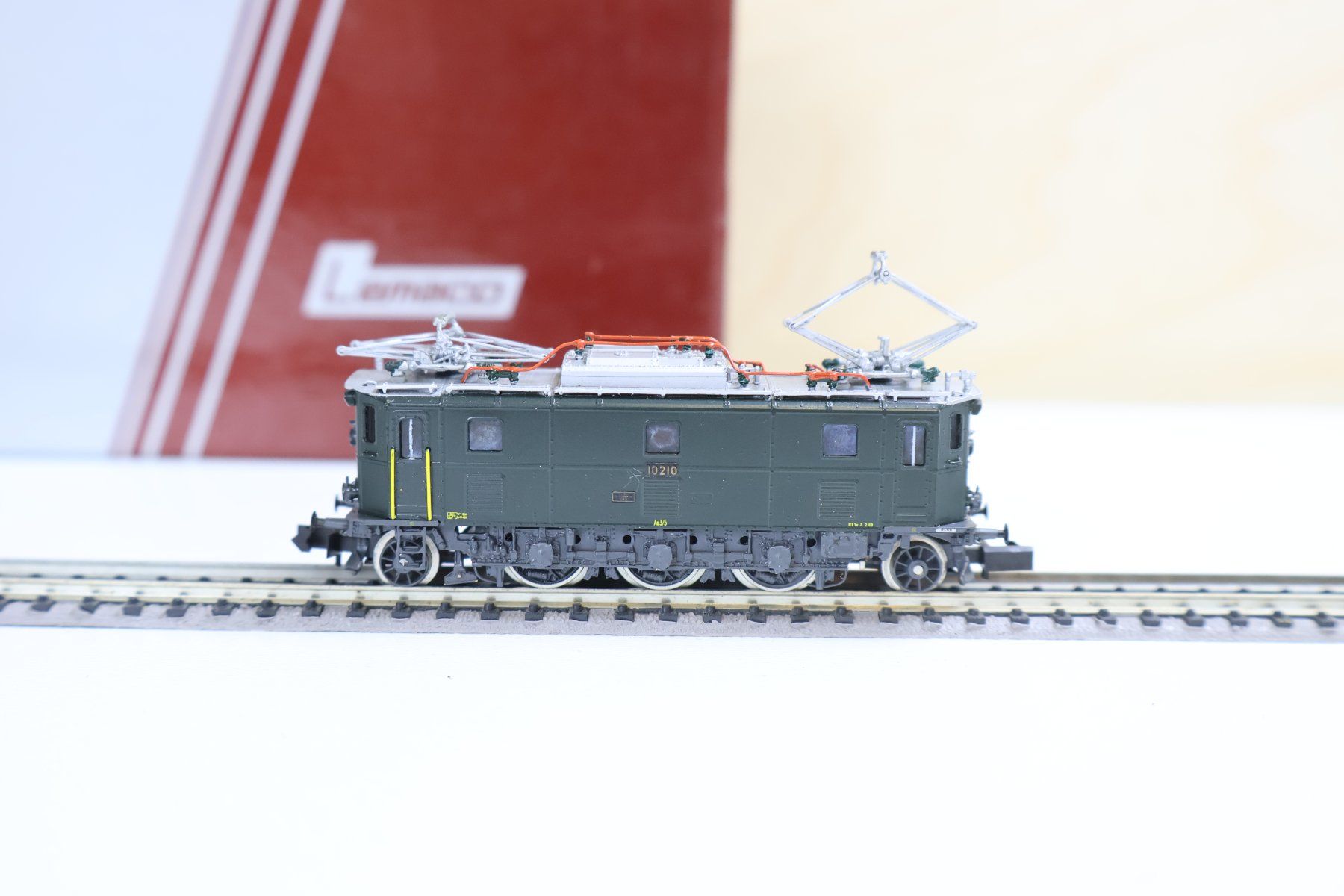 Lemaco Modellini di ferrovie: Lemaco SBB Ae 3/5 E-Lok - Limitiert Messingmodell - Spur N – Usato da Winterthur venduto da Monstera 5