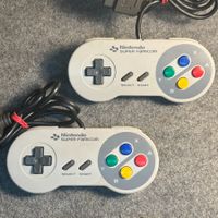 Originale Super Nintendo Controller (SNES) – 2 Stück