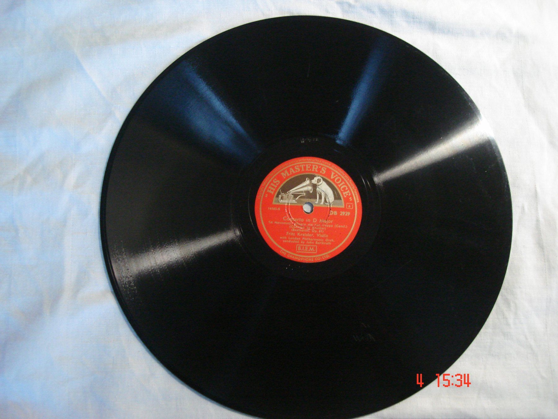 Dischi in vinile: Schellackplattenalbum Beethoven Violinkonzert D-Dur Op.61 – Usato da Aeschi SO venduto da abi1951 6