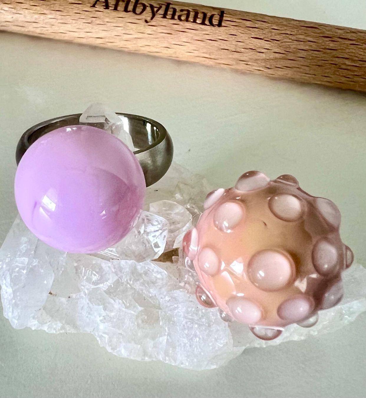 Anelli: Murano Zauberring mit Wechselköpfen- verspielt & einzigartig – Usato da Ruswil venduto da artbyhand 5