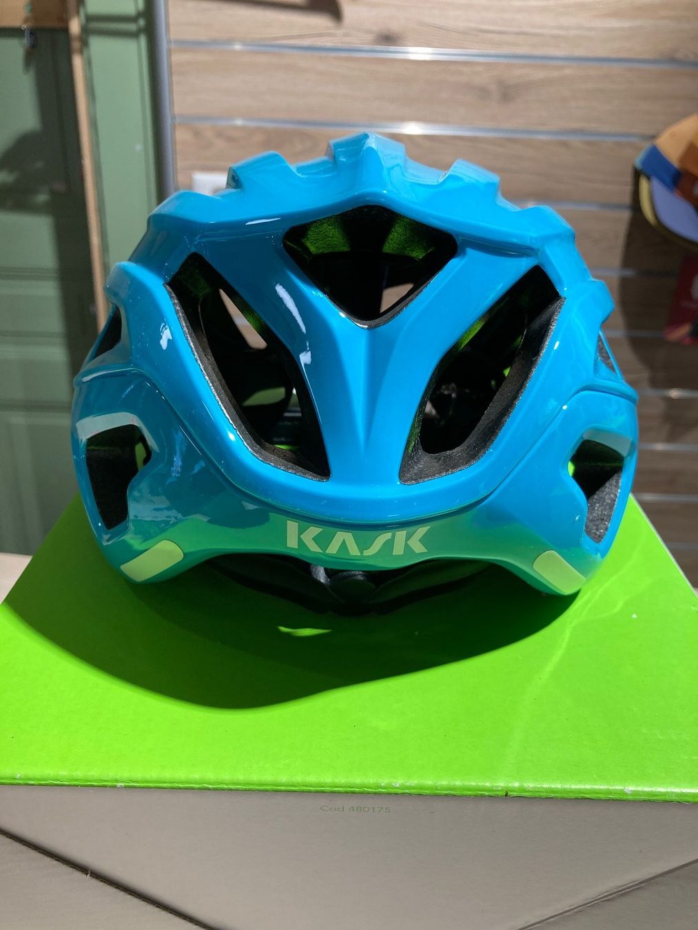 Kask Caschi: Kask Mojito 3 WG11 helm Arctic Blue, Small – Nuovo (secondo la descrizione) da Lauterbrunnen venduto da Imboden-Bike 2