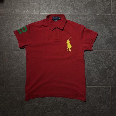 Polo Ralph Lauren Chief Keef Big Pony Polo Shirt Rot