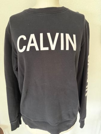 Calvin Klein Pullover Herren Grösse M Schwarz Baumwolle