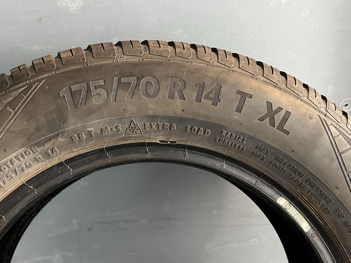 Continental Pneus & Kompletträder: Winterreifen Continental 175/70/14 – Gebraucht aus Hünenberg von Auto-Klinik01 3