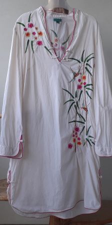 Star Mela besticktesTunikakleid, M/L